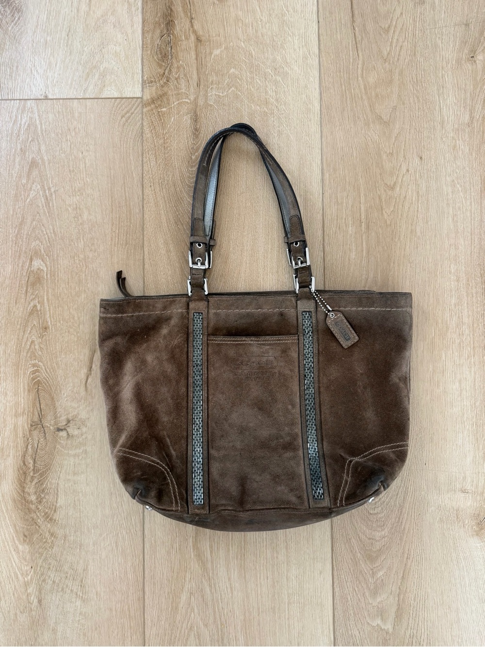 Coach 8B31 Brown Purse.